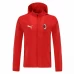 Ac Milan Windbreaker Jacket Red 2021