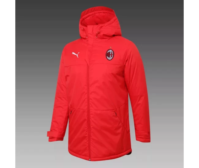 AC Milan Training Winter Jacket Red 2020 2021