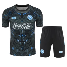 SSC Napoli Mens Ebony Training Soccer Kit 2025-26