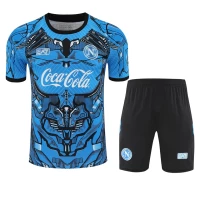SSC Napoli Mens Sky Blue Training Soccer Kit 2025-26