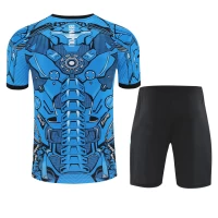 SSC Napoli Mens Sky Blue Training Soccer Kit 2025-26
