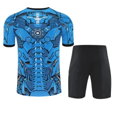 SSC Napoli Mens Sky Blue Training Soccer Kit 2025-26