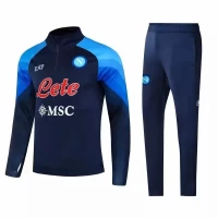 SSC Napoli Navy Training Technical Soccer Tracksuit 2022-23