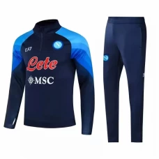 SSC Napoli Navy Training Technical Soccer Tracksuit 2022-23