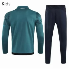 SSC Napoli Training Technical Soccer Tracksuit Kids Green 2020