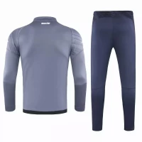 SSC Napoli Training Technical Soccer Tracksuit Grey 2020