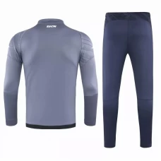 SSC Napoli Training Technical Soccer Tracksuit Grey 2020