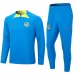 Club America Training Technical Soccer Tracksuit Blue 23-24