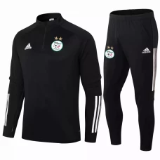 Algeria Black Training Technical Soccer Tracksuit 2020-21