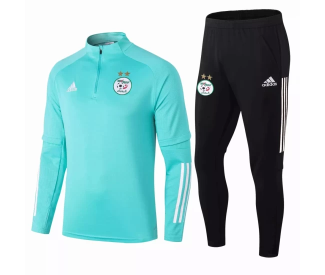 Algeria Green Training Technical Soccer Tracksuit 2020-21