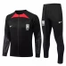 South Korea Black Training Presentation Soccer Tracksuit 2022-23