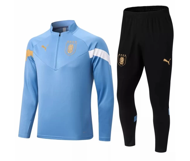 Uruguay Blue Training Technical Soccer Tracksuit 2022-23