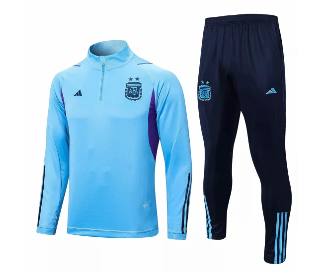 Argentina Blue Training Technical Soccer Tracksuit 2022-23