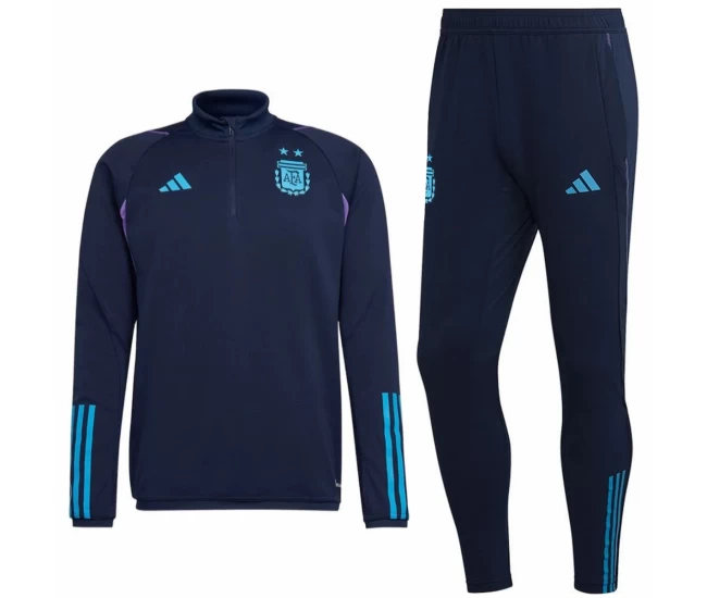 Argentina Navy Training Technical Soccer Tracksuit 2022-23 for sale | I ...