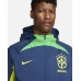 Brazil Blue All Weather Soccer Jacket 2022