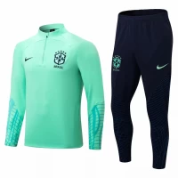 Brazil National Team Green Training Technical Soccer Tracksuit 2022-23