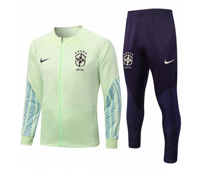 Brazil National Team Lemon Training Presentation Soccer Tracksuit 2022-23