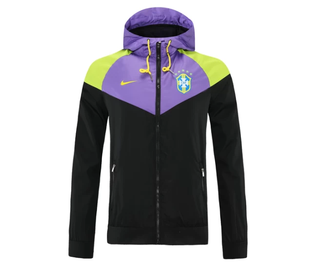 Brazil Windbreaker Soccer Jacket 2022