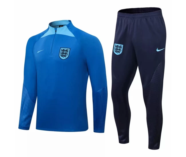 England Blue Training Technical Soccer Tracksuit 2022-23