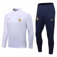 France National Team White Training Technical Soccer Tracksuit 2022-23