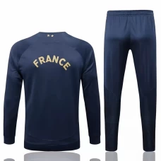 France Navy Training Presentation Soccer Tracksuit 2022-23