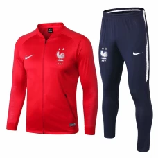 France Red Training Presentation Soccer Tracksuit 2018/19