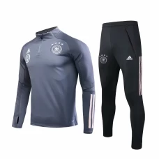 Germany Deep Grey Tech Training Soccer Tracksuit 2020