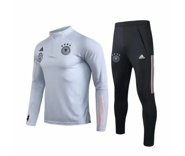 Germany Grey Tech Training Soccer Tracksuit 2020