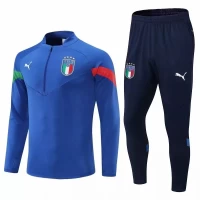 Italy Blue Training Technical Soccer Tracksuit 2022-23