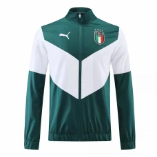 Italy Green Pre-match Soccer Jacket 2022