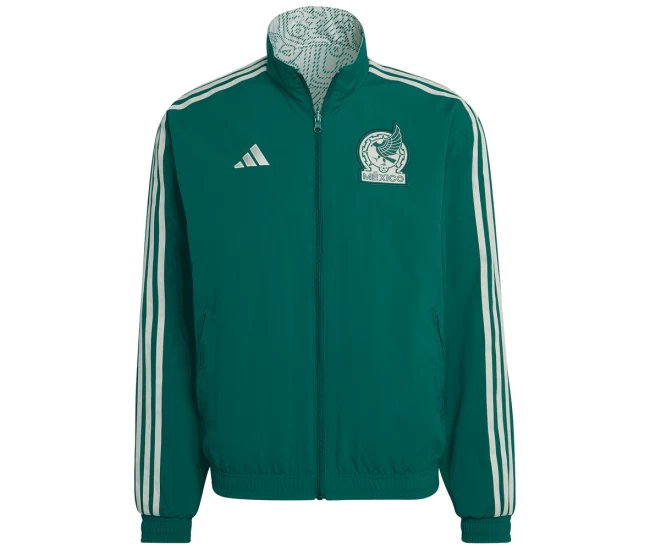 Mexico Mens Reversible Anthem Soccer Jacket 2022-23