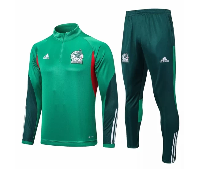 Mexico Green Training Technical Soccer Tracksuit 2022-23