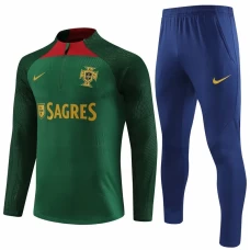 Portugal National Team Green Training Technical Soccer Tracksuit 2024-25