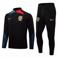 Portugal National Team Black Training Technical Soccer Tracksuit 2022-2023