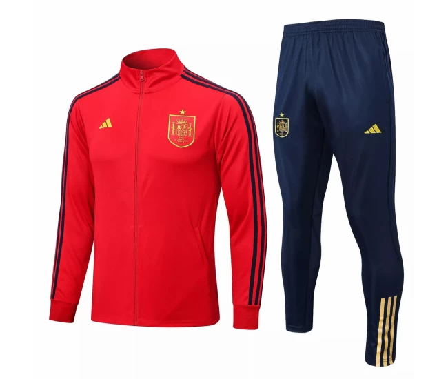 Spain Red Training Presentation Soccer Tracksuit 2022-23