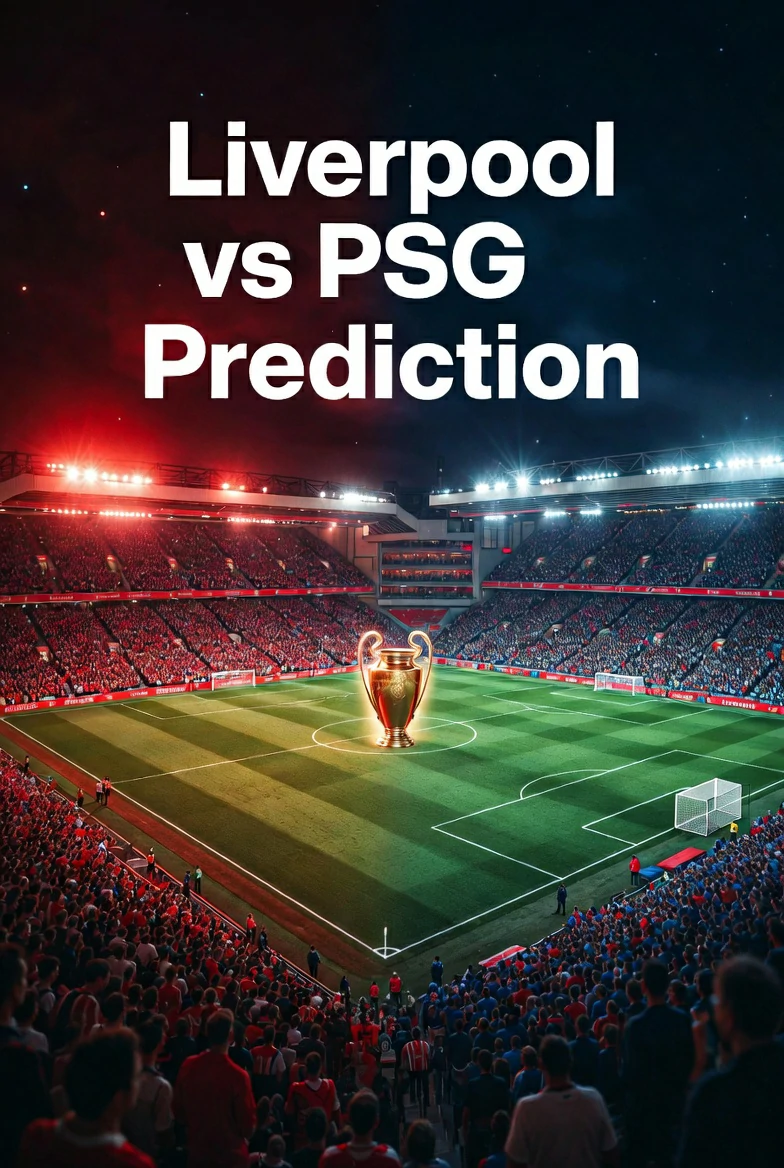 Liverpool vs PSG Prediction, Preview & Betting Tips | Champions League 2026